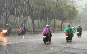 Miền Bắc mưa dông đến bao giờ?