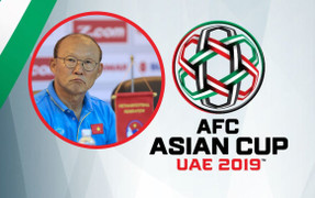 HLV Park Hang Seo dự lễ bốc thăm VCK Asian Cup 2019