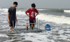 Hai nam sinh trường Phan Bội Châu giành giải nhất cuộc thi khoa học kỹ thuật quốc gia