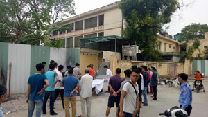 Phát hiện xác bệnh nhân ở cổng sau bệnh viện Hà Nội