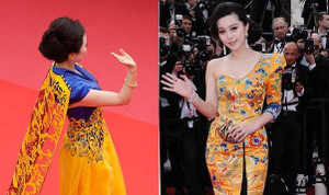 Sao nữ mặc phản cảm, đóng giả Phạm Băng Băng náo loạn thảm đỏ Cannes