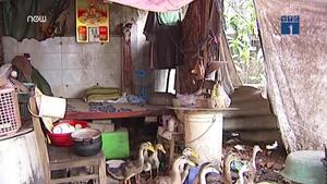 Cảnh nhếch nhác, xập xệ tại những căn nhà sót lại ở Thủ Thiêm