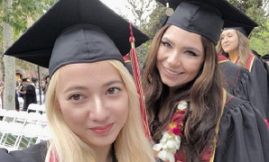 'Bé' Xuân Nghi vừa tốt nghiệp đại học nổi tiếng ở Mỹ