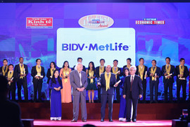BIDV MetLife vinh dự nhận giải thưởng Rồng Vàng 2017