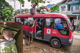 Bà mẹ trẻ bỏ con trai 1 tháng tuổi trên xe khách, nhắn người khác nuôi hộ