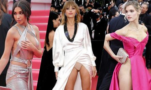 Những pha hớ hênh phản cảm nhất thảm đỏ Cannes 2018