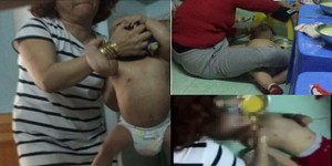 Bảo mẫu vừa bóp đầu vừa tát dã man trẻ mầm non ở Đà Nẵng gây phẫn nộ