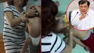 Bảo mẫu bóp đầu tát trẻ dã man: Chủ tịch Đà Nẵng chỉ đạo 'nóng'