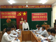 Xây nhà lấn chiếm đất công, 2 lãnh đạo Hội Đông y Bình Thuận bị cảnh cáo