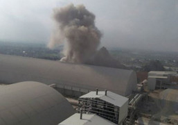 Nổ lớn như bom tại nhà máy xi măng ở Hà Nam