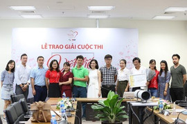 Trao giải cuộc thi sáng tác bài hát 'Viết tiếp ước mơ'