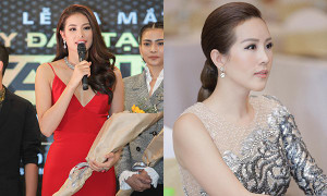 Sau ồn ào rạn nứt, Phạm Hương – Thu Hoài không nhìn mặt nhau nhau tại sự kiện