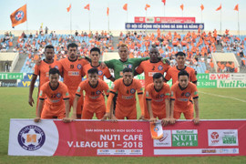 Trực tiếp SHB Đà Nẵng vs B.Bình Dương vòng 9 V-League 2018
