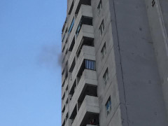 Video: Đang cháy chung cư Fodacon - Hà Đông