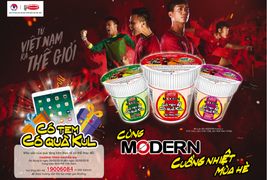 Chương trình khuyến mại dành cho người tiêu dùng cùng Modern cuồng nhiệt mùa hè