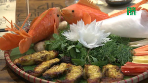 Cách làm cá tầm nướng riềng mẻ giải ngán mùa hè