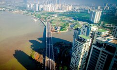 Cầu qua đảo Kim Cương chính thức thông xe, giảm tải đường vào cảng Cát Lái