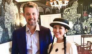 Hồng Nhung xinh đẹp dự sinh nhật hoàng thái tử Đan Mạch