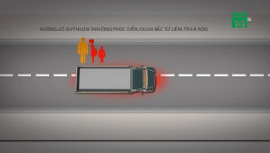 Video: Toàn cảnh vụ xe tải lùi cán chết 3 mẹ con thương tâm ở Hà Nội