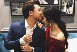 Bạn trai thiếu gia hôn Hòa Minzy, lãng mạn nói lời ngọt ngào