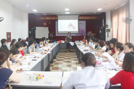 Thiết thực dự án truyền thông kiến thức chăm sóc sức khỏe cho công nhân