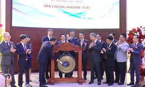 Techcombank chính thức niêm yết hơn 1,16 tỷ cổ phiếu