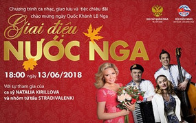 Hấp dẫn chương trình giao lưu âm nhạc chào mừng Quốc Khánh Nga