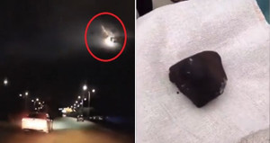 Clip: Thiên thạch xuyên thủng nhà dân ở Trung Quốc