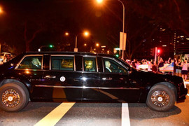 Tổng thống Trump đã tới Singapore, sẵn sàng cho Hội nghị thượng đỉnh với Triều Tiên