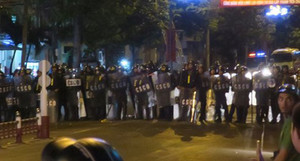 An ninh trật tự tại khu vực UBND tỉnh Bình Thuận được đảm bảo