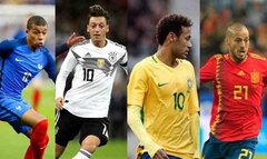 World Cup 2018: Máy tính dự đoán Đức, Tây Ban Nha, Brazil sáng cửa vào chung kết