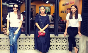 Sau scandal của chồng, vợ Phạm Anh Khoa xuất hiện cùng hội bạn thân Tăng Thanh Hà