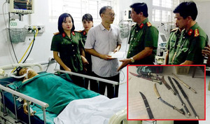 Truy bắt kẻ đâm cảnh sát trọng thương ở Lào Cai