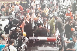 Bắt tạm giam một người quốc tịch Mỹ trong vụ gây rối tại TP.HCM