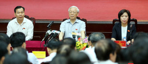 Tổng Bí thư: Các phần tử lợi dụng lòng yêu nước của nhân dân để kích động gây rối