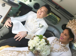 Con gái NSND Hồng Vân khoe clip chồng nhảy dễ thương trong đám cưới