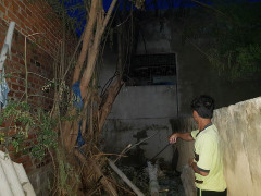 Cháy ngùn ngụt sau Chi cục thuế Phan Rí Cửa, người dân chạy tán loạn