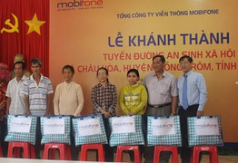 Khánh thành tuyến đường an sinh xã hội tại xã Châu Hòa, Bến Tre