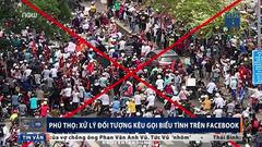 Video: Công an xử lý 2 kẻ kêu gọi biểu tình trên Facebook