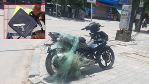 Bắn lưới vây bắt nam thanh niên vi phạm giao thông mang theo súng