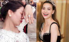 Lệ Quyên khoe kim cương, Hà Hồ 'đá xéo'?
