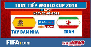 Video bàn thắng Tây Ban Nha vs Iran, Bảng B bóng đá World Cup 2018