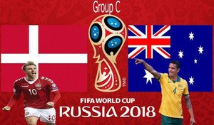 Video kết quả Đan Mạch vs Úc, Bảng C World Cup 2018