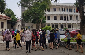 Cháy chợ Sóc Sơn, Hà Nội: Tiểu thương bức xúc vì bình cứu hỏa không hoạt động