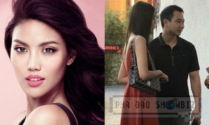 Lan Khuê cùng bạn trai tin đồn xuất hiện ở trung tâm tiệc cưới