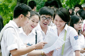 Hôm nay, thí sinh đến phòng làm thủ tục dự thi THPT Quốc gia 2018