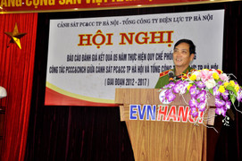 EVN HANOI, Cảnh sát PCCC Hà Nội phối hợp thực hiện quy chế PCCC và cứu nạn cứu hộ