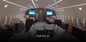 Bên trong 'lâu đài bay' Boeing 787 Dreamliner - chuyên cơ dành cho tỷ phú
