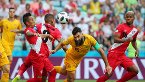Kết quả Úc vs Peru bảng C bóng đá World Cup 2018