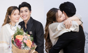 Noo Phước Thịnh ôm chặt Lý Nhã Kỳ trong ngày ra mắt lãnh sự danh dự nước Romania